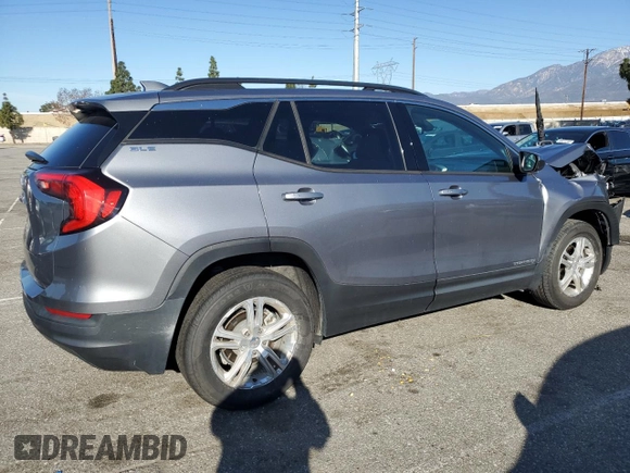 2020 GMC Terrain SLE with VIN 3GKALMEV4LL311417, listed as a Copart auction lot 49548205 with 61,609 mi miles and Salvage Title. Bid and sale history available at DreamBid. Image 3.
