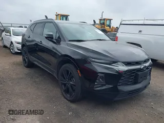 2022 Chevrolet Blazer RS z VIN 3GNKBERS7NS176667, wystawiony jako IAAI lot #41935429 z przebiegiem 29 837 mil mil oraz . Historia ofert i sprzedaży dostępna na DreamBid. Obrazek 1.