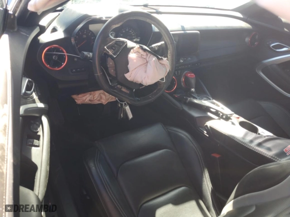 2023 Chevrolet Camaro 2SS with VIN 1G1FH1R71P0123690, listed as a Copart auction lot 74048944 with 14,995 mi miles and Salvage Title. Bid and sale history available at carsss.com. Image 8.