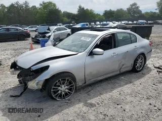 2013 Infiniti G37 x z VIN JN1CV6ARXDM762784, wystawiony jako Copart lot #57863625 z przebiegiem 173 825 mil mil oraz Szkoda całkowita • Salvage title. Historia ofert i sprzedaży dostępna na DreamBid. Obrazek 1.