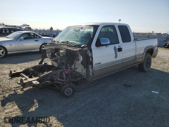 2002 Chevrolet Silverado 1500 LT with VIN 2GCEK19T321386729, listed as a Copart auction lot 48803095 with 0 mi miles and Salvage Title. Bid and sale history available at carsss.com. Image 1.