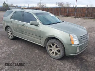 2004 Cadillac SRX with VIN 1GYDE63A340128713, listed as a IAAI auction lot 41788552 with 158,606 mi miles. Bid and sale history available at carsss.com. Image 1.