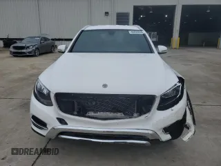 2018 Mercedes-Benz GLC with VIN WDC0G4JB9JV055936, listed as a Copart auction lot 45930835 with 143,943 mi miles and Salvage Title. Bid and sale history available at carsss.com. Image 5.