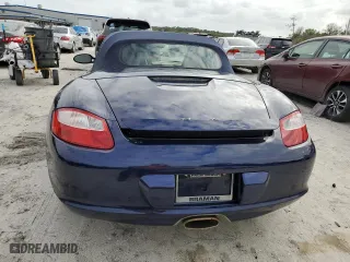 2006 Porsche Boxster with VIN WP0CA29896U713284, listed as a Copart auction lot 76937324 with 28,081 mi miles and Salvage Title. Bid and sale history available at carsss.com. Image 6.