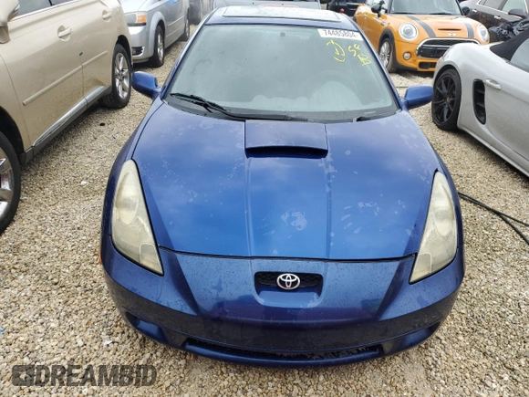 2000 Toyota Celica GT z VIN JTDDR32T2Y0052502, wystawiony jako Copart lot #74485804 z przebiegiem Nie podano mil oraz Nie do naprawy • Non repairable. Historia ofert i sprzedaży dostępna na DreamBid. Obrazek 5.
