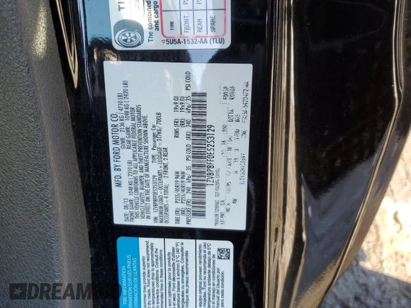 2014 Ford Mustang GT with VIN 1ZVBP8FF0E5253129, listed as a Copart auction lot 86513994 with 112,133 mi miles and Salvage title. Bid and sale history available at DreamBid. Image 14.