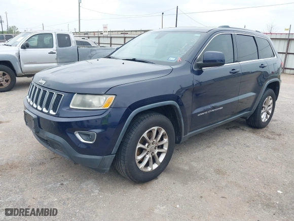 2014 Jeep Grand Cherokee Laredo with VIN 1C4RJEAG0EC120206, listed as a IAAI auction lot 41875054 with 180,153 mi miles. Bid and sale history available at carsss.com. Image 18.