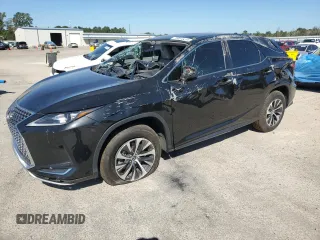 2021 Lexus RX with VIN 2T2AZMAA6MC204219, listed as a Copart auction lot 75054414 with 61,130 mi miles and Salvage Title. Bid and sale history available at carsss.com. Image 1.