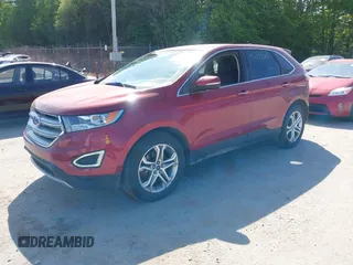 2015 Ford Edge Titanium z VIN 2FMTK3K87FBB46832, wystawiony jako IAAI lot #42358523 z przebiegiem 107 076 mil mil oraz . Historia ofert i sprzedaży dostępna na DreamBid. Obrazek 17.