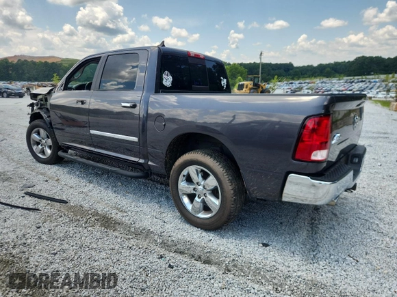 2016 Ram 1500 Lone Star with VIN 1C6RR6LT0GS221609, listed as a Copart auction lot 62745735 with 139,390 mi miles and Salvage title. Bid and sale history available at DreamBid. Image 2.