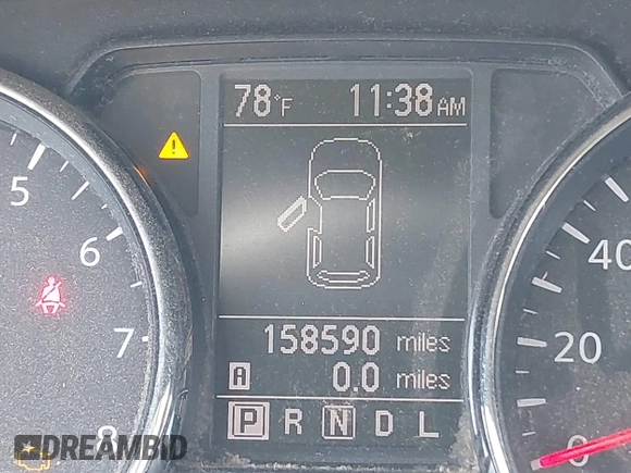 2012 Nissan Rogue S with VIN JN8AS5MV3CW702563, listed as a IAAI auction lot 42471296 with 158,590 mi miles and . Bid and sale history available at DreamBid. Image 15.