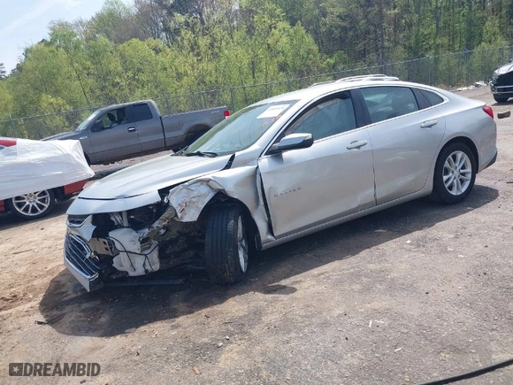 2017 Chevrolet Malibu LT with VIN 1G1ZE5ST8HF191374, listed as a IAAI auction lot 41893474 with 155,288 mi miles. Bid and sale history available at carsss.com. Image 2.