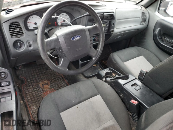 2009 Ford Ranger XLT with VIN 1FTYR44E89PA04193, listed as a Copart auction lot 43922605 with 75,675 mi miles and Salvage Title. Bid and sale history available at carsss.com. Image 8.