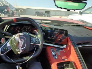 2020 Chevrolet Corvette 2LT with VIN 1G1Y72D41L5115956, listed as a Copart auction lot 77444654 with 24,308 mi miles and Salvage Title. Bid and sale history available at carsss.com. Image 8.