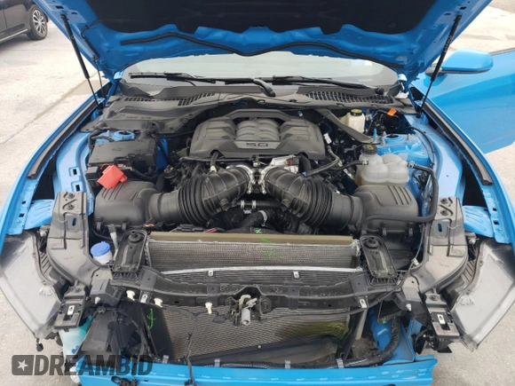 2024 Ford Mustang GT with VIN 1FA6P8CF7R5426438, listed as a Copart auction lot 51600235 with 3,821 mi miles and Salvage Title. Bid and sale history available at carsss.com. Image 12.