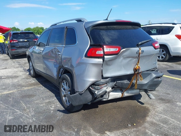 2014 Jeep Cherokee Latitude with VIN 1C4PJLCS6EW103423, listed as a IAAI auction lot 40118289 with 112,120 mi miles and . Bid and sale history available at DreamBid. Image 17.