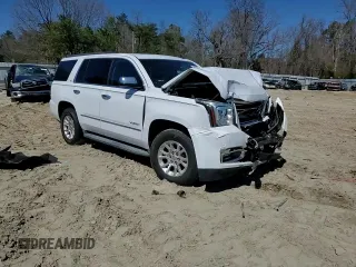 2015 GMC Yukon SLT with VIN 1GKS2BKC4FR143581, listed as a Copart auction lot 50591645 with 0 mi miles and Salvage Title. Bid and sale history available at carsss.com. Image 11.