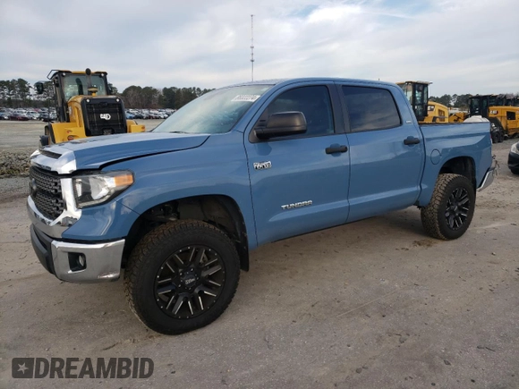 2020 Toyota Tundra 2WD SR5 with VIN 5TFEY5F13LX261579, listed as a Copart auction lot 86322274 with 98,093 mi miles and Salvage Title. Bid and sale history available at carsss.com. Image 1.