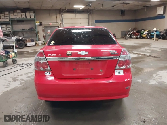 2008 Chevrolet Aveo LS with VIN KL1TD56618B041867, listed as a IAAI auction lot 42208722 with 133,667 mi miles and . Bid and sale history available at DreamBid. Image 15.