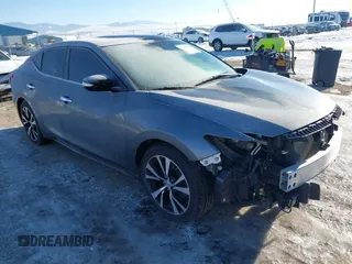 2017 Nissan Maxima SV with VIN 1N4AA6AP1HC449249, listed as a IAAI auction lot 41451382 with 106,349 mi miles and . Bid and sale history available at DreamBid. Image 1.