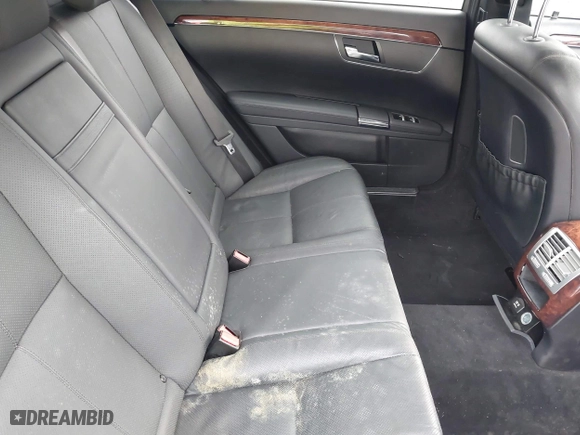 2009 Mercedes-Benz S-Class 5.5L V8 with VIN WDDNG86XX9A262951, listed as a IAAI auction lot 41457411 with 78,770 mi miles. Bid and sale history available at carsss.com. Image 8.