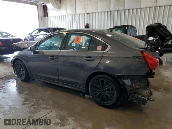 2018 Subaru Legacy Premium with VIN 4S3BNAC66J3016798, listed as a Copart auction lot 58393515 with 137,285 mi miles and Non repairable. Bid and sale history available at DreamBid. Image 2.