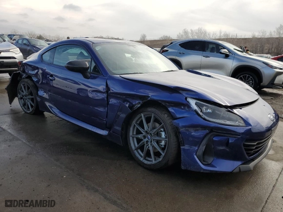 2024 Subaru BRZ Limited with VIN JF1ZDBE16R9704131, listed as a Copart auction lot 48052295 with 3,308 mi miles and Salvage Title. Bid and sale history available at carsss.com. Image 4.