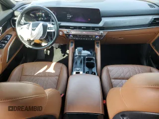 2024 Kia Telluride EX with VIN 5XYP3DGC1RG468629, listed as a Copart auction lot 52017455 with 29,267 mi miles and Salvage Title. Bid and sale history available at carsss.com. Image 8.