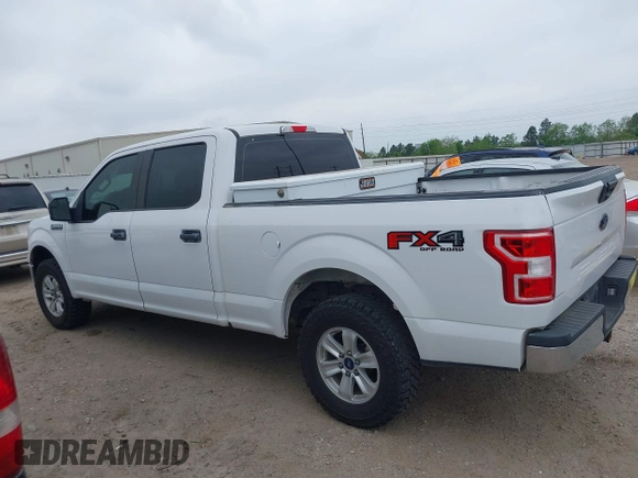 2018 Ford F-150 XL with VIN 1FTFW1E58JKE22834, listed as a IAAI auction lot 41923960 with 214,459 mi miles. Bid and sale history available at carsss.com. Image 15.