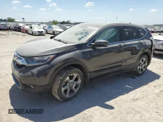 2017 Honda CR-V EX-L with VIN 5J6RW2H81HL032875, listed as a Copart auction lot 45604395 with 130,000 mi miles and Salvage Title. Bid and sale history available at DreamBid. Image 1.