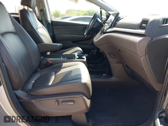 2019 Honda Odyssey EX-L with VIN 5FNRL6H74KB011915, listed as a IAAI auction lot 41898504 with 80,466 mi miles. Bid and sale history available at carsss.com. Image 5.