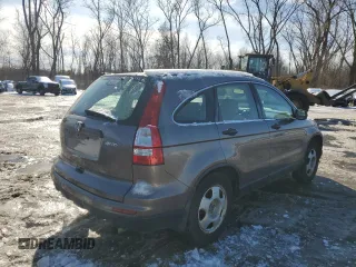 2011 Honda CR-V LX with VIN 5J6RE4H31BL090513, listed as a Copart auction lot 45461425 with 213,175 mi miles and Salvage title. Bid and sale history available at DreamBid. Image 3.