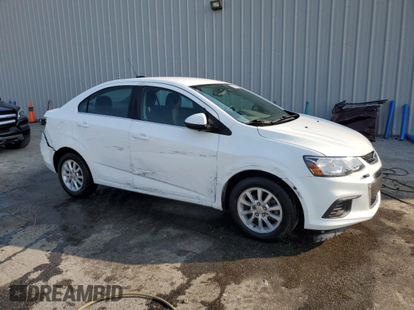 2018 Chevrolet Sonic LT with VIN 1G1JD5SH3J4132357, listed as a Copart auction lot 59164785 with 207,625 mi miles and Salvage title. Bid and sale history available at DreamBid. Image 4.