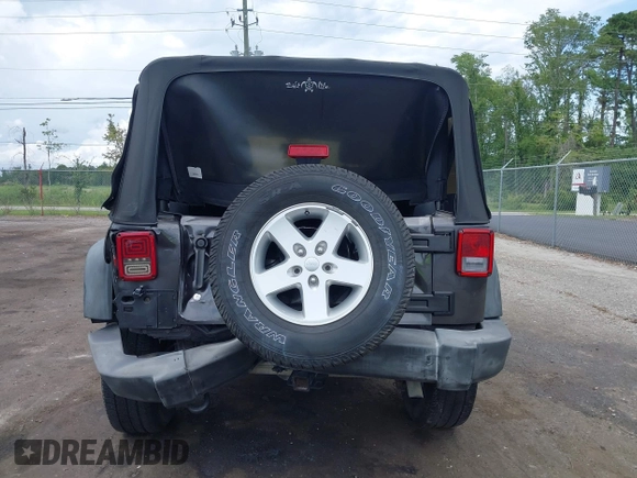2016 Jeep Wrangler Black Bear with VIN 1C4AJWAGXGL258874, listed as a IAAI auction lot 42497153 with 93,294 mi miles and . Bid and sale history available at DreamBid. Image 6.