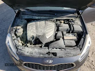 2014 Kia Cadenza Premium z VIN KNALN4D7XE5134065, wystawiony jako Copart lot #53202315 z przebiegiem 135 282 mil mil oraz Czysty tytuł • Clean title. Historia ofert i sprzedaży dostępna na DreamBid. Obrazek 11.