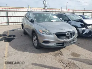 2015 Mazda CX-9 Touring with VIN JM3TB2CA6F0457189, listed as a IAAI auction lot 41529631 with 117,444 mi miles. Bid and sale history available at carsss.com. Image 1.
