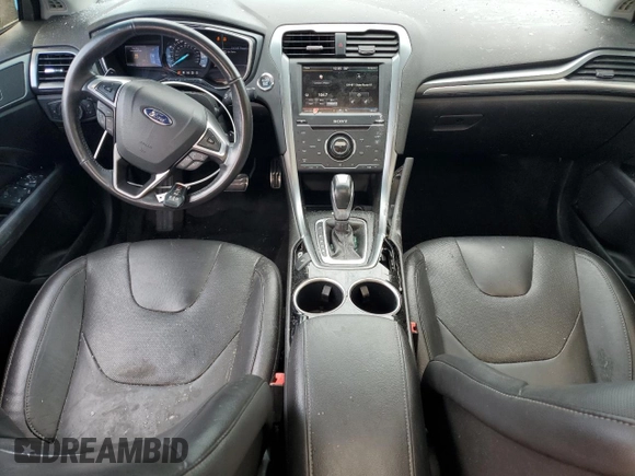 2013 Ford Fusion Titanium with VIN 3FA6P0K9XDR253596, listed as a Copart auction lot 60047845 with 119,426 mi miles and Salvage title. Bid and sale history available at DreamBid. Image 8.