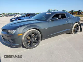 2014 Chevrolet Camaro LS z VIN 2G1FA1E36E9221656, wystawiony jako Copart lot #52594045 z przebiegiem 103 207 mil mil oraz Szkoda całkowita • Salvage title. Historia ofert i sprzedaży dostępna na DreamBid. Obrazek 1.