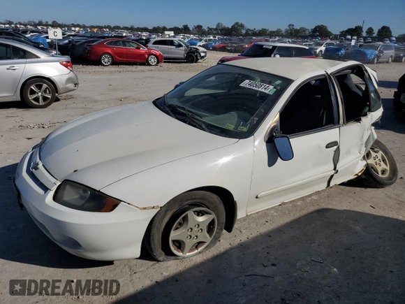 2004 Chevrolet Cavalier with VIN 1G1JC52F247309890, listed as a Copart auction lot 74050814 with 0 mi miles and Salvage Title. Bid and sale history available at carsss.com. Image 1.