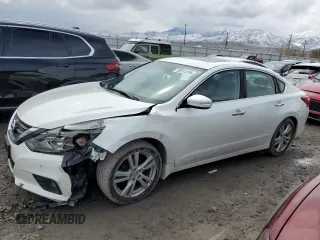 2016 Nissan Altima SL with VIN 1N4BL3AP0GC166238, listed as a Copart auction lot 50915195 with 55,877 mi miles and Salvage Title. Bid and sale history available at DreamBid. Image 1.