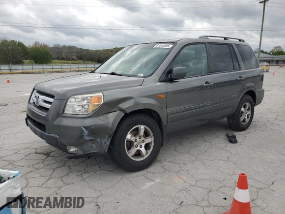 2008 Honda Pilot EX-L with VIN 5FNYF28738B009318, listed as a Copart auction lot 51648595 with 266,183 mi miles and Clean Title. Bid and sale history available at DreamBid. Image 1.