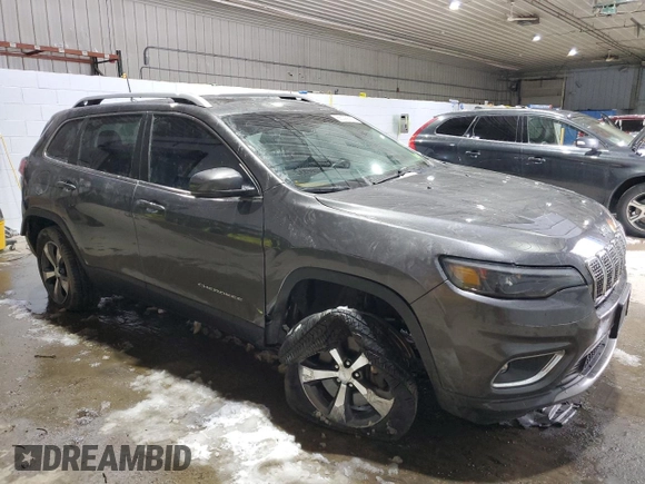 2020 Jeep Cherokee Limited с VIN 1C4PJMDN8LD564548, выставлен на аукционе Copart как лот 88099355 с пробегом 68 235 миль миль и Списание • Salvage title. История ставок и продаж доступна на DreamBid. Изображение 4.