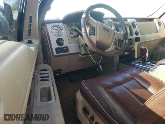 2010 Ford F-150 XL with VIN 1FTFW1EV7AKE80546, listed as a Copart auction lot 86392164 with 176,680 mi miles and Salvage Title. Bid and sale history available at carsss.com. Image 8.