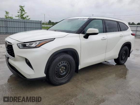 2021 Toyota Highlander XLE with VIN 5TDGZRBH6MS131478, listed as a Copart auction lot 61894725 with 160,165 mi miles and Clean title. Bid and sale history available at DreamBid. Image 1.