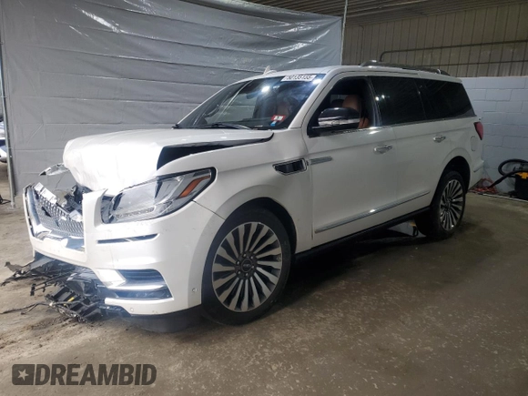 2019 Lincoln Navigator Reserve z VIN 5LMJJ2LT2KEL20146, wystawiony jako Copart lot #50135155 z przebiegiem 69 196 mil mil oraz Szkoda całkowita • Salvage title. Historia ofert i sprzedaży dostępna na DreamBid. Obrazek 1.