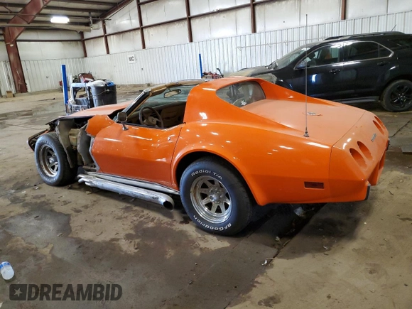 1976 Chevrolet Corvette with VIN 1Z37L6S427043, listed as a Copart auction lot 44618805 with 63,566 mi miles and Clean title. Bid and sale history available at DreamBid. Image 2.