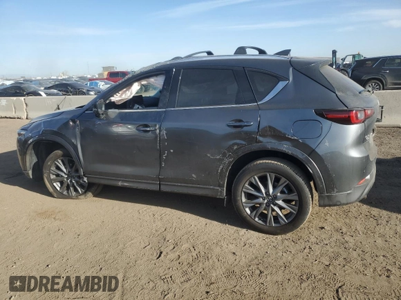 2025 Mazda CX-5 2.5 S Premium Plus Package with VIN JM3KFBEM1S0585647, listed as a Copart auction lot 48638255 with 1,746 mi miles and Salvage Title. Bid and sale history available at carsss.com. Image 2.