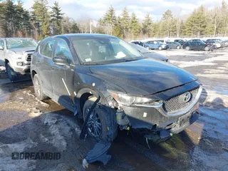 2018 Mazda CX-5 Sport with VIN JM3KFBBM8J0372701, listed as a IAAI auction lot 41643531 with 85,886 mi miles. Bid and sale history available at carsss.com. Image 6.