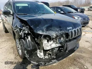 2021 Jeep Cherokee Latitude Lux with VIN 1C4PJLMX0MD173844, listed as a Copart auction lot 48360505 with 61,245 mi miles and Salvage Title. Bid and sale history available at carsss.com. Image 15.