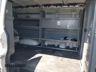 2019 Chevrolet Express Cargo with VIN 1GCWGAFP3K1249390, listed as a IAAI auction lot 42101049 with 82,211 mi miles. Bid and sale history available at carsss.com. Image 8.